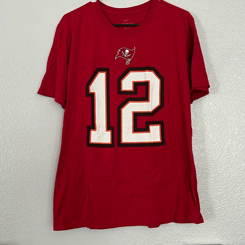 nike buccaneers #12 Tom Brady jersey tee